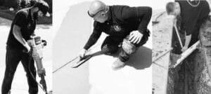 Three plumbers working near Sacramento